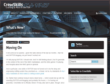 Tablet Screenshot of crewskills.net